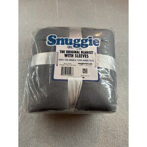 NEW‎ Snuggie The Original Wearable Blanket With Sleeves Charcoal Gray Fast Ship!